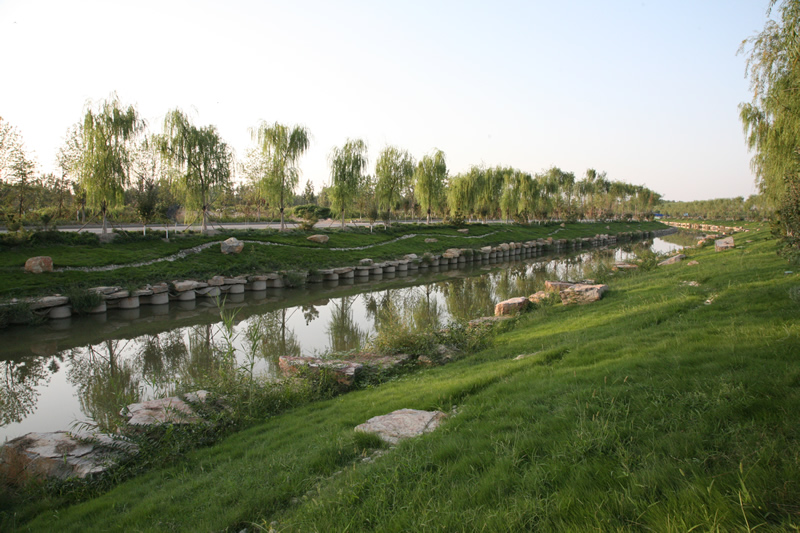 桓臺(tái)孝婦河生態(tài)景觀建設(shè)實(shí)景